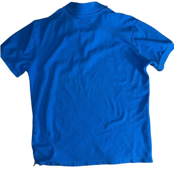 Volcom Vintage Skater Royal Blue Polo Shirt size Large - Picture 2 of 11